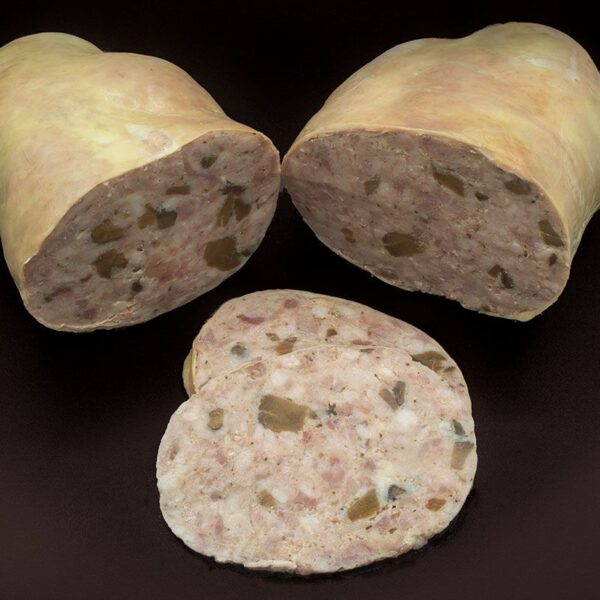 Bull blanc amb rovellons